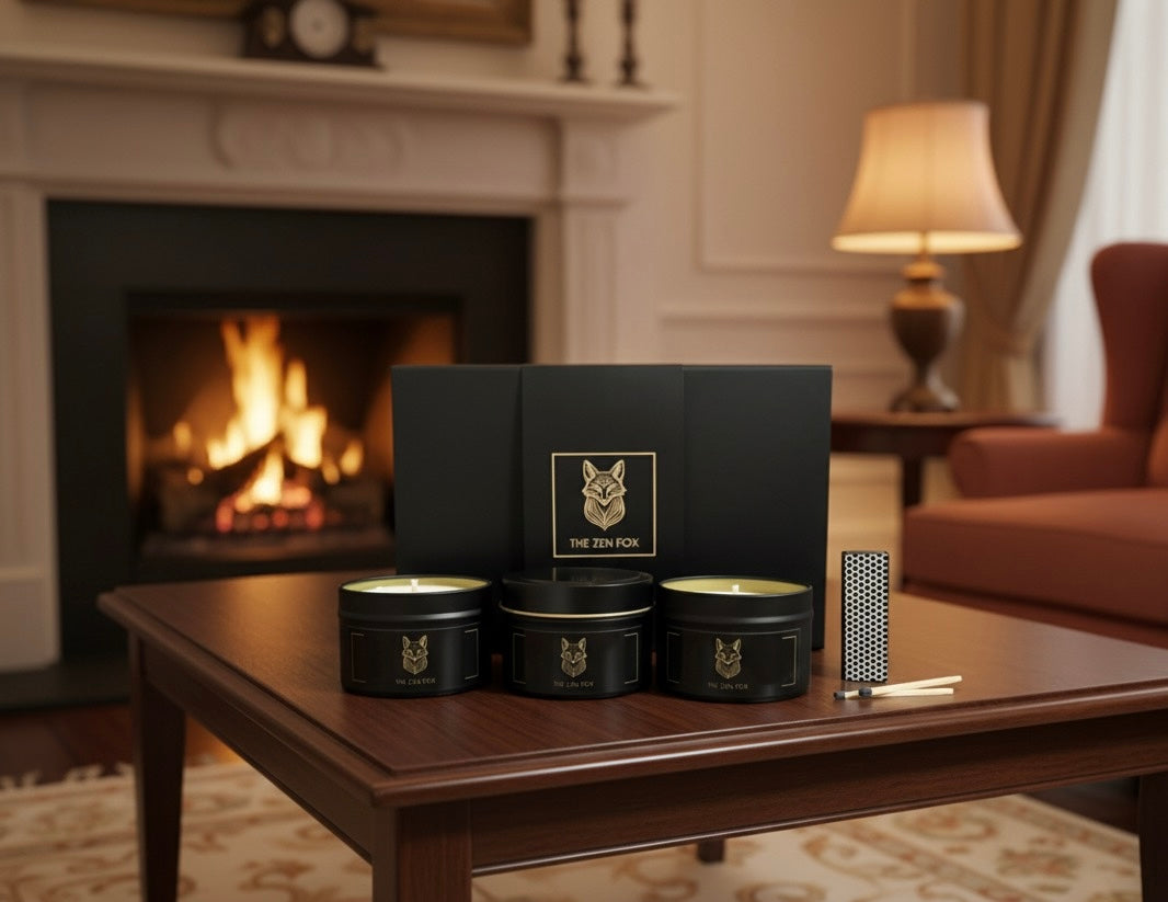 Luxe Trio Candle Gift Set – The Zen Fox