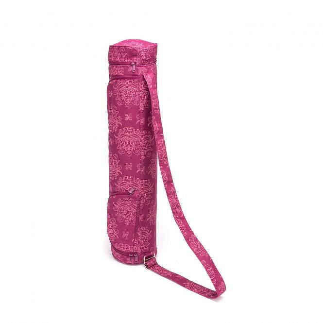 Maharaja Collection: Asana Bag Cotton | 70 cm | Lotus, Berry