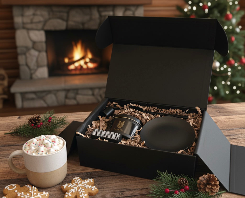 Gingerbread Christmas Candle Gift Set