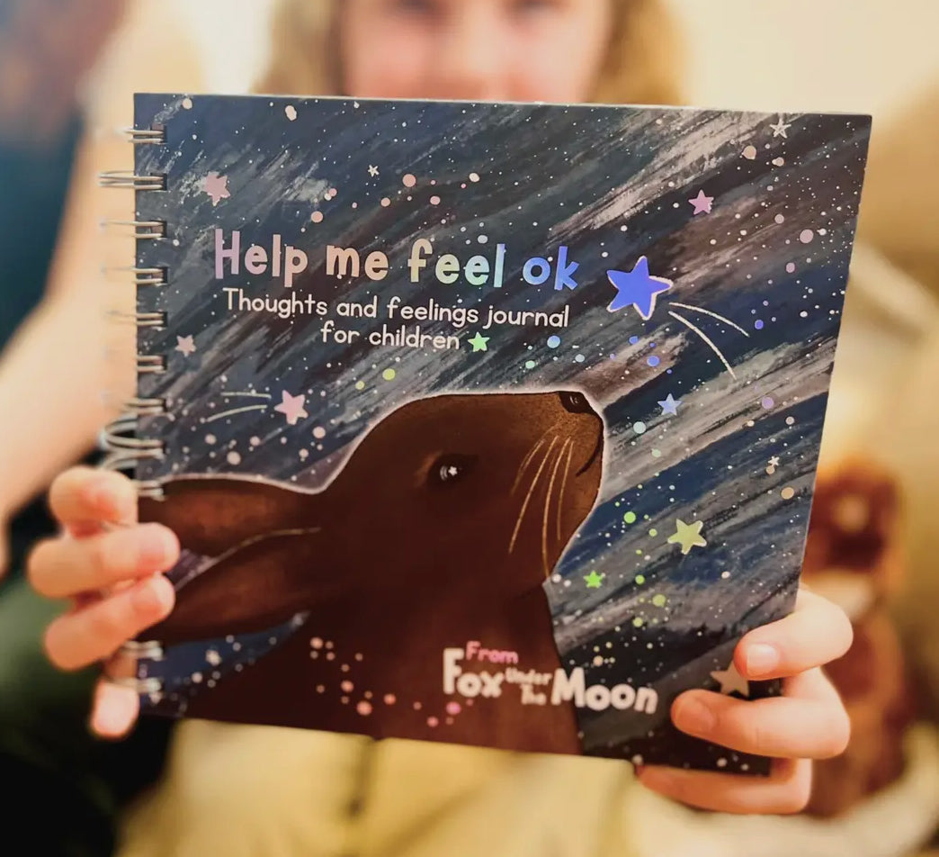 Help Me Feel Ok  | Kids's  Journal for Feelings & Emotions | Mindfulness Book
