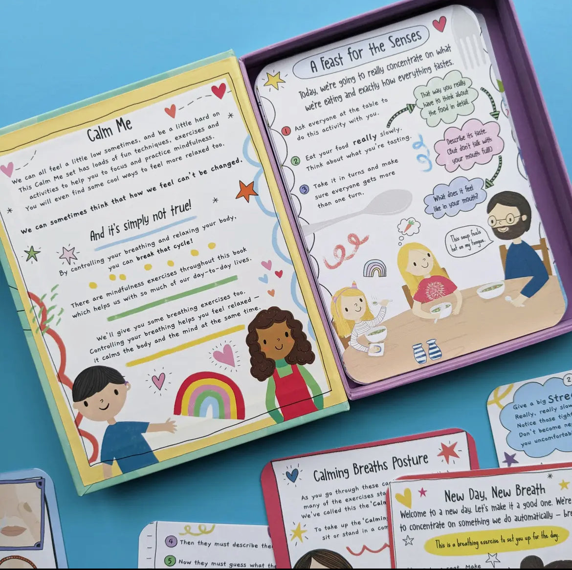 Calm Me  | Calming card kids | Kids's Mindfulness  cards
