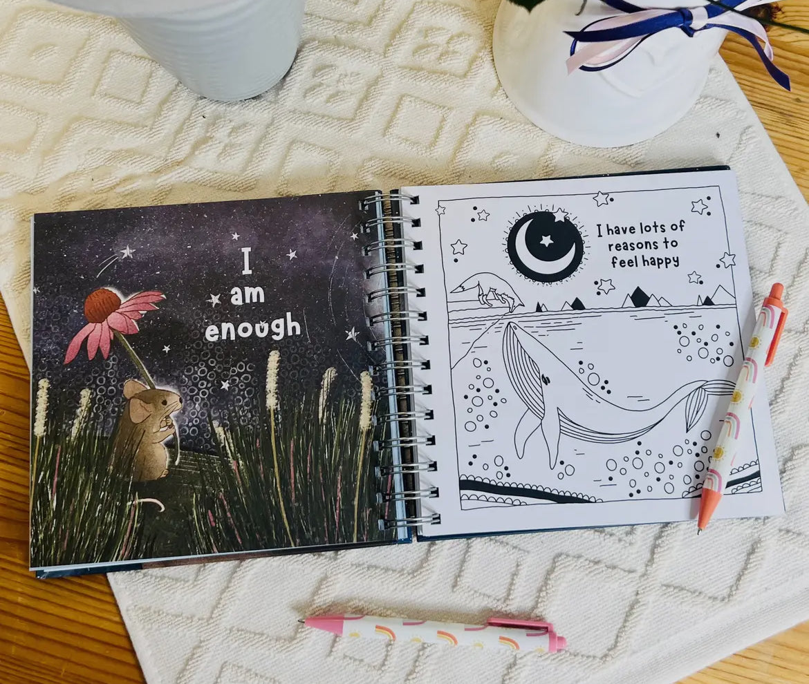 Help Me Feel Ok  | Kids's  Journal for Feelings & Emotions | Mindfulness Book
